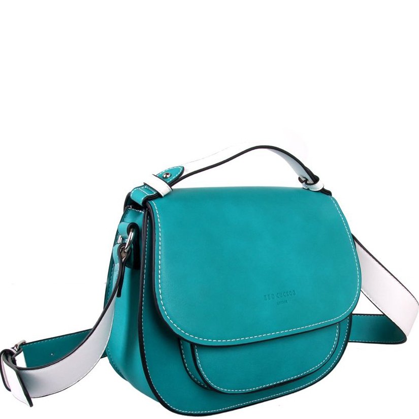 228 Aqua Flapover Structured Bag ~ Bagzone - Supplier of ...