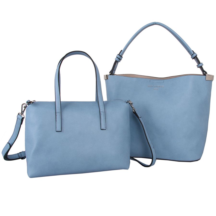 pale blue handbags