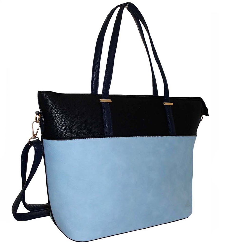 Amswan Unisex Navy Tote Bag